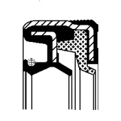 12015709B CORTECO Уплотняющее кольцо, дифференциал